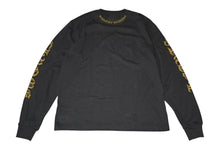 Load image into Gallery viewer, 新品未使用 CHROME HEARTS クロムハーツ 長袖Tシャツ サイズL ネックロゴ アームロゴ オールドイングリッシュ CHプラス 新型 中古 4b013145