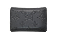 Load image into Gallery viewer, 極美品 LOUIS VUITTON ルイヴィトン モノグラム シャドウ オーガナイザー ドゥ ポッシュ カードケース M62899 ブラック 中古 4b013176