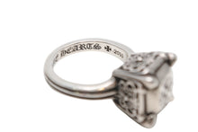 Load image into Gallery viewer, CHROME HEARTS クロムハーツ BUTTERFLY RING バタフライ カクテル リング 指輪 重量約14.9g サイズ17号 美品 中古 4b013253