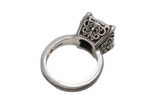 Load image into Gallery viewer, CHROME HEARTS クロムハーツ BUTTERFLY RING バタフライ カクテル リング 指輪 重量約14.9g サイズ17号 美品 中古 4b013253