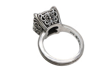Load image into Gallery viewer, CHROME HEARTS クロムハーツ BUTTERFLY RING バタフライ カクテル リング 指輪 重量約14.9g サイズ17号 美品 中古 4b013253