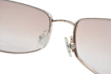 Load image into Gallery viewer, CHROME HEARTS クロムハーツ LIVING PROOF Ⅰ サングラス アイウェア WG-WMH/C サイズ55□17-131 ブラウン シルバー925 美品 中古 4b013259