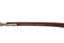 Load image into Gallery viewer, CHROME HEARTS クロムハーツ LIVING PROOF Ⅰ サングラス アイウェア WG-WMH/C サイズ55□17-131 ブラウン シルバー925 美品 中古 4b013259