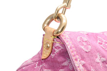 Load image into Gallery viewer, 極美品 LOUIS VUITTON ルイヴィトン ミニプリーティ ワンショルダーバッグ M95216 モノグラム デニム ピンク 中古 4b013367