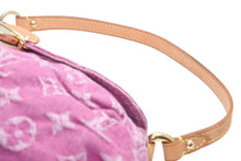Load image into Gallery viewer, 極美品 LOUIS VUITTON ルイヴィトン ミニプリーティ ワンショルダーバッグ M95216 モノグラム デニム ピンク 中古 4b013367