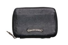 Load image into Gallery viewer, CHROME HEARTS クロムハーツ クロスパッチ レザーウォレット 財布 CHクロス装飾 シルバー925 美品 中古 4b013353