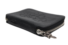 Load image into Gallery viewer, CHROME HEARTS クロムハーツ クロスパッチ レザーウォレット 財布 CHクロス装飾 シルバー925 美品 中古 4b013353