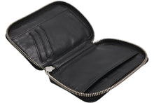 Load image into Gallery viewer, CHROME HEARTS クロムハーツ クロスパッチ レザーウォレット 財布 CHクロス装飾 シルバー925 美品 中古 4b013353
