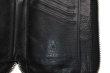 Load image into Gallery viewer, CHROME HEARTS クロムハーツ クロスパッチ レザーウォレット 財布 CHクロス装飾 シルバー925 美品 中古 4b013353