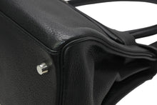 Load image into Gallery viewer, HERMES エルメス SHOULDER KELLY ショルダーケリー ショルダーバッグ トリヨンクレマンス ブラック シルバー金具 □L刻印 美品 中古 4b013170