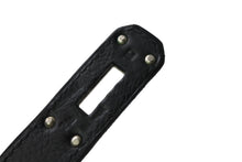 Load image into Gallery viewer, HERMES エルメス SHOULDER KELLY ショルダーケリー ショルダーバッグ トリヨンクレマンス ブラック シルバー金具 □L刻印 美品 中古 4b013170