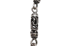 Load image into Gallery viewer, CHROME HEARTS クロムハーツ ケルティック ローラーウォレットチェーン 9リンク 2クリップ 約252.5g 美品 中古 4b013344