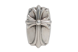 極美品 CHROME HEARTS クロムハーツ LONG PJ RING ロング PJ リング 重量約88.7g サイズ17.5号 中古 4b013345
