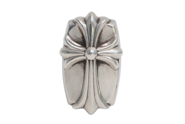 極美品 CHROME HEARTS クロムハーツ LONG PJ RING ロング PJ リング 重量約88.7g サイズ17.5号 中古 4b013345