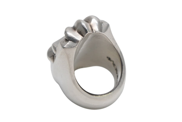 極美品 CHROME HEARTS クロムハーツ LONG PJ RING ロング PJ リング 重量約88.7g サイズ17.5号 中古 4b013345