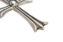 Load image into Gallery viewer, 極美品 CHROME HEARTS クロムハーツ CH CRS LG &amp; No5 DGGR ラージクロス ダガー キーリング 重量約55.1g 中古 4b013343