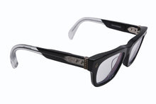 Load image into Gallery viewer, 新品未使用 CHROME HEARTS クロムハーツ サングラス アイウェア DICK FITZENER サイズ51□20-147 アセテート シルバー925 ブラック 中古 4b013301