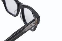 Load image into Gallery viewer, 新品未使用 CHROME HEARTS クロムハーツ サングラス アイウェア DICK FITZENER サイズ51□20-147 アセテート シルバー925 ブラック 中古 4b013301