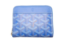 Load image into Gallery viewer, 極美品 GOYARD ゴヤール マティニョンPM ラウンドファスナー 財布 ボルドー PVCコーティングキャンバス レザー 中古 4b007716