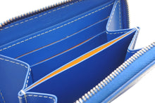 Load image into Gallery viewer, 極美品 GOYARD ゴヤール マティニョンPM ラウンドファスナー 財布 ボルドー PVCコーティングキャンバス レザー 中古 4b007716