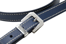 Load image into Gallery viewer, GOYARD ゴヤール ベルヴェデーレPM ショルダーバッグ ネイビー PVC コーティングキャンバス レザー 美品 中古 4b013290