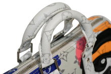 Load image into Gallery viewer, 新品同様 LOUIS VUITTON ルイヴィトン × KID SUPER キーポル バンドリエール25 2WAYバッグ M46701 モノグラム LV ポートレート 中古 4b013167