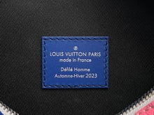 Load image into Gallery viewer, 新品同様 LOUIS VUITTON ルイヴィトン × KID SUPER キーポル バンドリエール25 2WAYバッグ M46701 モノグラム LV ポートレート 中古 4b013167