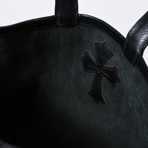 極美品 CHROME HEARTS クロムハーツ × UNITED ARROWS ユナイテッドアローズ UA 10th TOTE 10th トートバッグ CHクロスパッチ 中古 4b013121