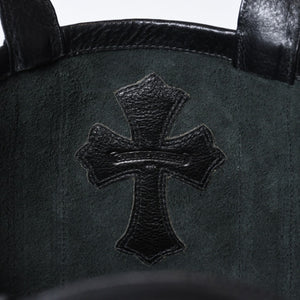 極美品 CHROME HEARTS クロムハーツ × UNITED ARROWS ユナイテッドアローズ UA 10th TOTE 10th トートバッグ CHクロスパッチ 中古 4b013121