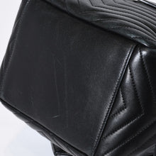 Load image into Gallery viewer, SAINT LAURENT サンローラン ジョー バッグパック 672609 ブラック レザー ゴールド金具 美品 中古 4b013329