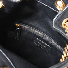 Load image into Gallery viewer, SAINT LAURENT サンローラン ジョー バッグパック 672609 ブラック レザー ゴールド金具 美品 中古 4b013329