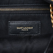 Load image into Gallery viewer, SAINT LAURENT サンローラン ジョー バッグパック 672609 ブラック レザー ゴールド金具 美品 中古 4b013329