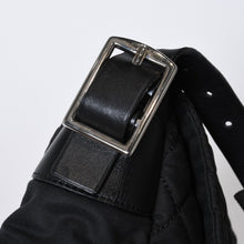 Load image into Gallery viewer, 極美品 CHANEL シャネル スポーツライン ショルダーバッグ A33796 10番台 ココマーク ハラコ レザー ナイロン キルティング 中古 4b013568