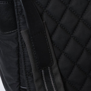 極美品 CHANEL シャネル スポーツライン ショルダーバッグ A33796 10番台 ココマーク ハラコ レザー ナイロン キルティング 中古 4a001159