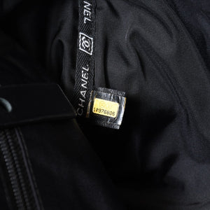 極美品 CHANEL シャネル スポーツライン ショルダーバッグ A33796 10番台 ココマーク ハラコ レザー ナイロン キルティング 中古 4b013568