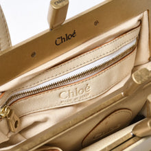 Load image into Gallery viewer, Chloe クロエ ハンドバッグ パディントン ハンドバッグ アイボリー レザー ゴールド金具 美品 中古 4b012444