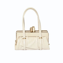 Load image into Gallery viewer, Chloe クロエ ハンドバッグ パディントン ハンドバッグ アイボリー レザー ゴールド金具 美品 中古 4b012444