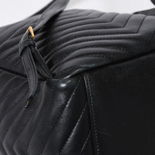 Load image into Gallery viewer, SAINT LAURENT サンローラン ジョー バッグパック 672609 ブラック レザー ゴールド金具 美品 中古 4b013329