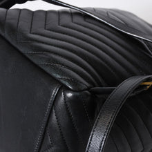 Load image into Gallery viewer, SAINT LAURENT サンローラン ジョー バッグパック 672609 ブラック レザー ゴールド金具 美品 中古 4b013329