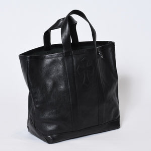極美品 CHROME HEARTS クロムハーツ × UNITED ARROWS ユナイテッドアローズ UA 10th TOTE 10th トートバッグ CHクロスパッチ 中古 4b013121
