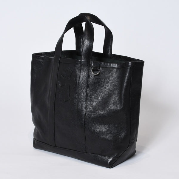 極美品 CHROME HEARTS クロムハーツ × UNITED ARROWS ユナイテッドアローズ UA 10th TOTE 10th トートバッグ CHクロスパッチ 中古 4b013121