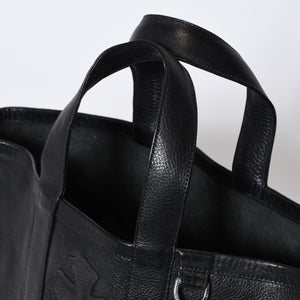 極美品 CHROME HEARTS クロムハーツ × UNITED ARROWS ユナイテッドアローズ UA 10th TOTE 10th トートバッグ CHクロスパッチ 中古 4b013121