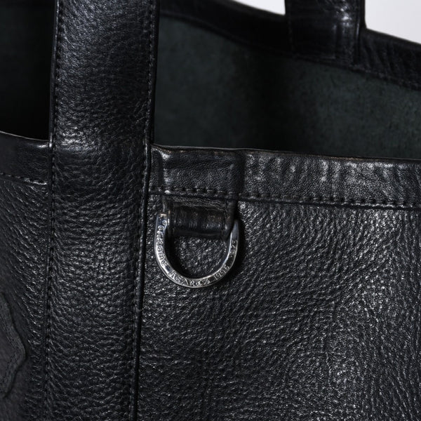 極美品 CHROME HEARTS クロムハーツ × UNITED ARROWS ユナイテッドアローズ UA 10th TOTE 10th トートバッグ CHクロスパッチ 中古 4b013121