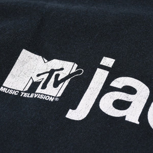 VINTAGE ヴィンテージ 00's jackass ジャッカス 半袖Tシャツ サイズL MTV ブラック 2005年 美品 中古 4b013798