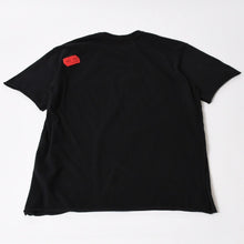 Load image into Gallery viewer, AKA SIX × Fragment Design エーケーエーシックス × フラグメントデザイン TEE 藤原ヒロシ カラーブラック 黒 サイズL 美品 中古 4b012033