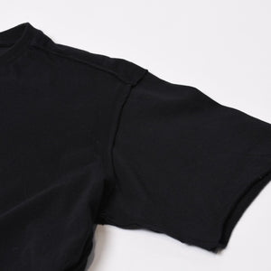 AKA SIX × Fragment Design エーケーエーシックス × フラグメントデザイン TEE 藤原ヒロシ カラーブラック 黒 サイズL 美品 中古 4b012033