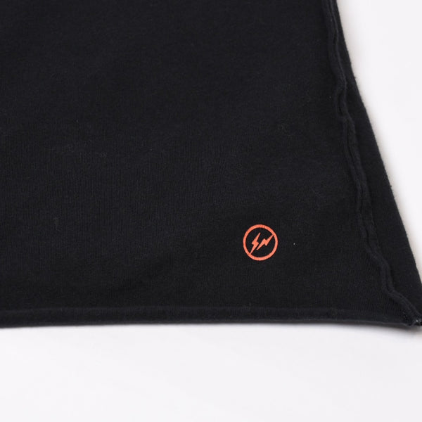 AKA SIX × Fragment Design エーケーエーシックス × フラグメントデザイン TEE 藤原ヒロシ カラーブラック 黒 サイズL 美品 中古 4b012033