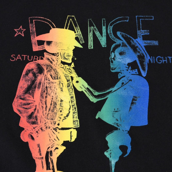 AKA SIX × Fragment Design エーケーエーシックス × フラグメントデザイン TEE 藤原ヒロシ カラーブラック 黒 サイズL 美品 中古 4b012033