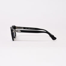 Load image into Gallery viewer, CHROME HEARTS クロムハーツ BABY メガネ 眼鏡 サングラス サイズ45□22 ダガー ブラック 美品 中古 4b013762