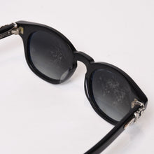 Load image into Gallery viewer, CHROME HEARTS クロムハーツ BABY メガネ 眼鏡 サングラス サイズ45□22 ダガー ブラック 美品 中古 4b013762